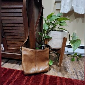 Vintage Coach Leather Crossbody Bag